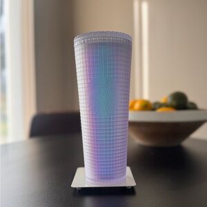 Starbucks Holographic Grid Tumbler